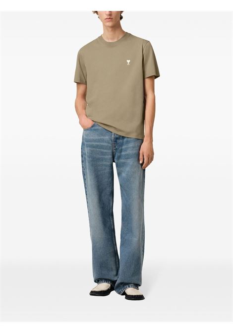 t-shirt adc unisex beige AMI PARIS | HTS060.724375